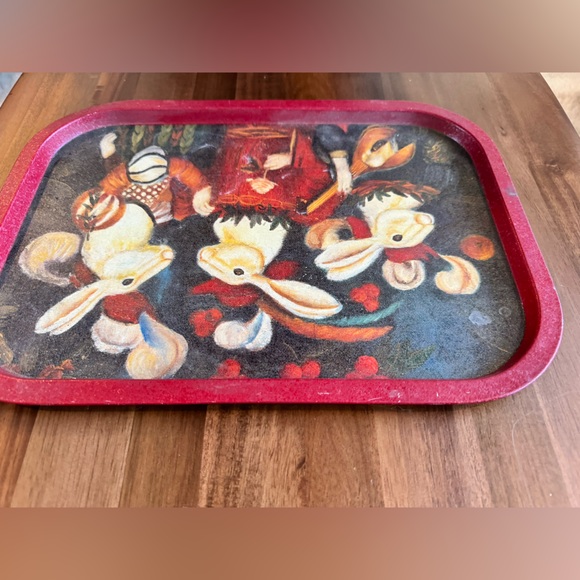 Renaissance Rabbits Serving Tray - Picture 3 of 6